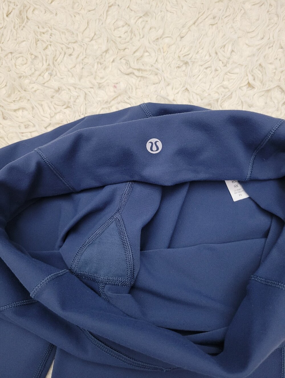 Lululemon Groove Pant Flare Leg Navy Blue Sz 8 - Picture 5 of 11